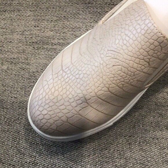 Yellow Box | Meredith Ivory Croc Embossed Mule Sneaker Various Sizes Available - Picture 2 of 10